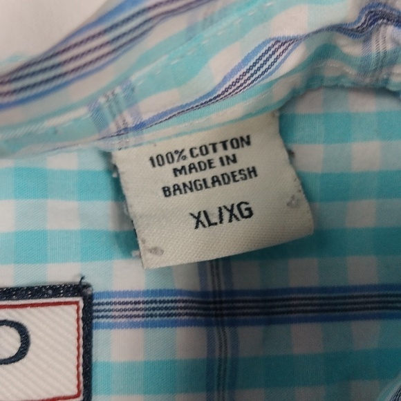 Izod men's short sleeved button down shirt size XL - Picture 3 of 12